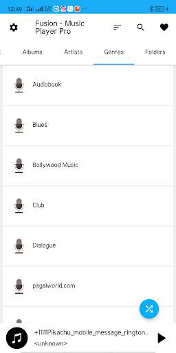 Music Player Fusion Pro Player screenshot 4