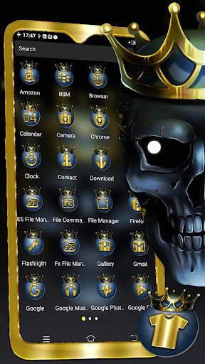 Skull King Launcher Theme screenshot 2