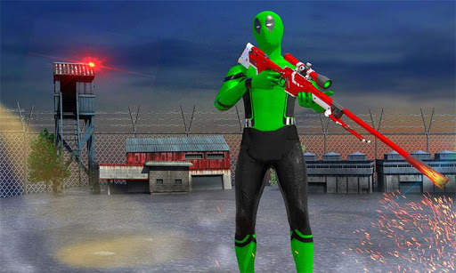 Frog Ninja Hero City Rescue Superhero Games screenshot 2