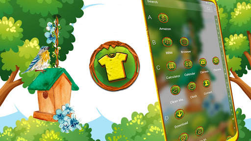 Little Bird Home Launcher Theme screenshot 4