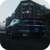 Ford Mustang Shelby - Muscle Car Driving logo