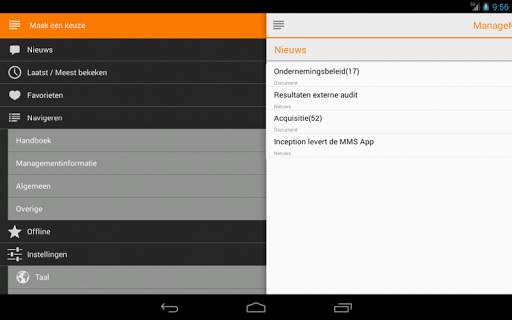 ManageMent Systeem Mobile screenshot 15