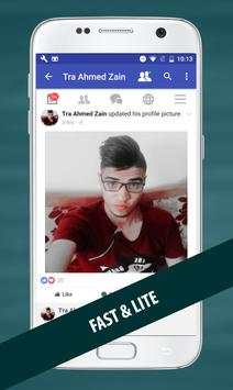 Fast for Facebook Lite screenshot 2