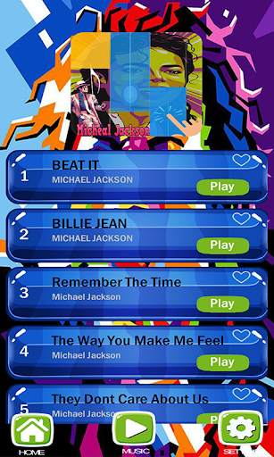 Michael Jackson Piano Tiles 3 screenshot 1