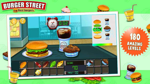 Cooking burger cafe simulator screenshot 1