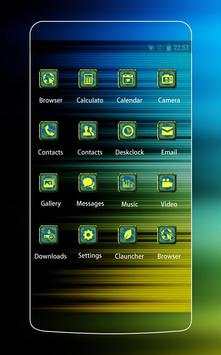 Stylish Launcher Neon Theme for Oppo A37 screenshot 2