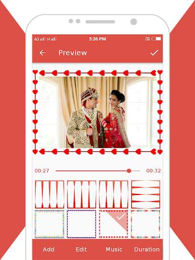 Marriage Video Maker With Music screenshot 4