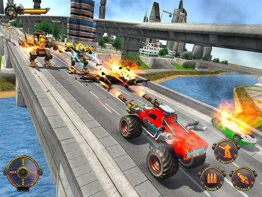 Monster Robot Hero City Battle screenshot 9
