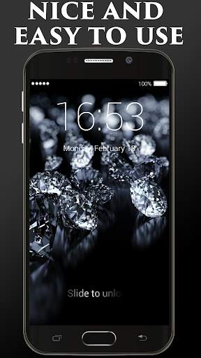 Diamonds Lock Screen screenshot 1