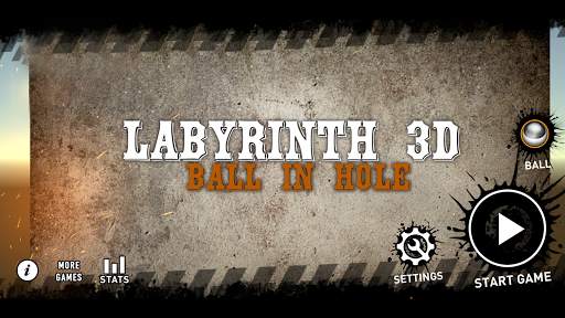 Labyrinth 3D Ball In Hole-2020 screenshot 1