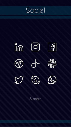 Whitelog - White Icon Pack (Be screenshot 1