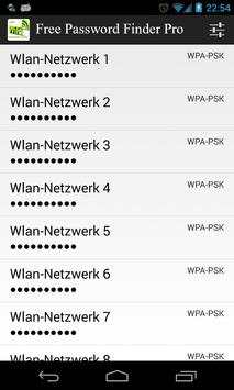 Wifi Password Finder Pro screenshot 1