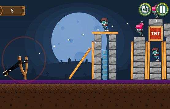 Slinghot Attack Zombie screenshot 3