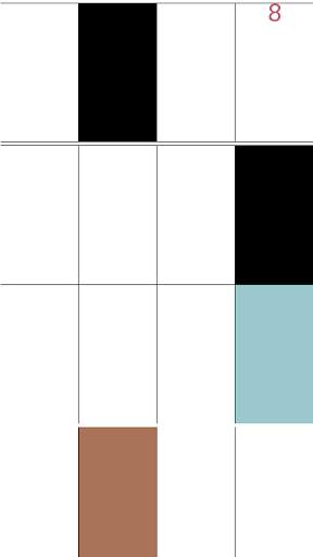 Piano tile dont tap White 2016 screenshot 1