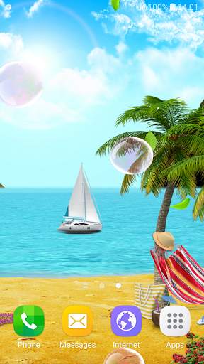 Paradise Live Wallpaper screenshot 3