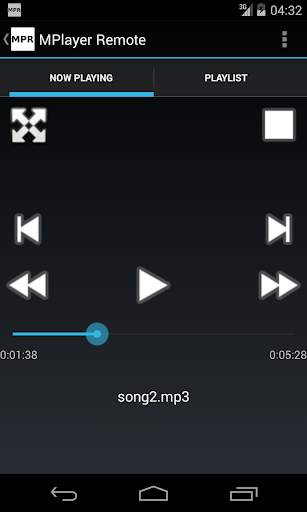 MPlayer Remote screenshot 1