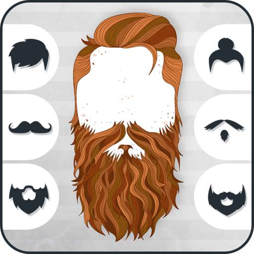 Man Hair Styles Mustache Beard Photo Editor 4.0