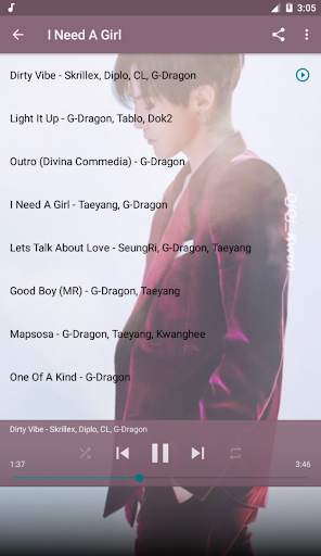 G-Dragon Top Music Free screenshot 2