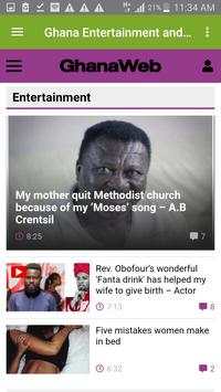 Ghana Web Daily News screenshot 5