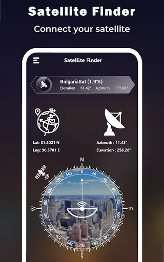 Satellite Finder (Dishpointer) screenshot 1