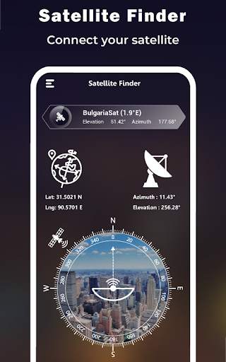 Satellite Finder (Dishpointer) screenshot 1