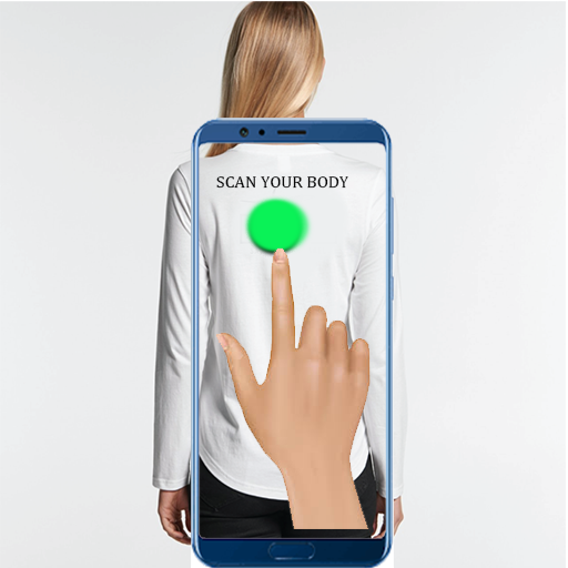 Body Scanner-Body Scanner Camera app for Prank أيقونة