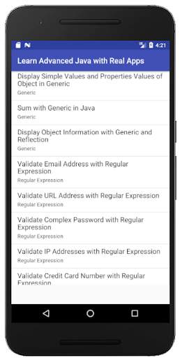Learn Advanced Java with Real Apps screenshot 3