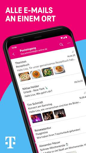 Telekom Mail - E-Mail-Programm screenshot 1