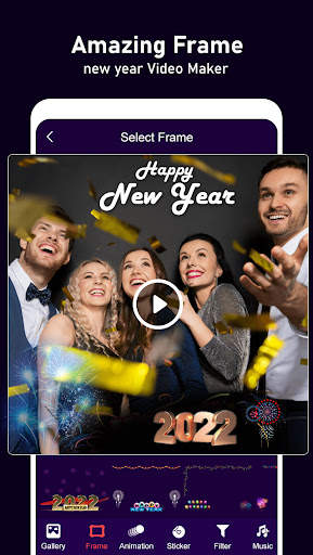 Happy New Year Video Maker screenshot 3