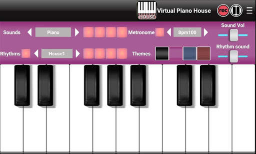 Virtual Piano Electro House 2 تصوير الشاشة