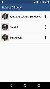 Robo 2.0 Songs screenshot 3