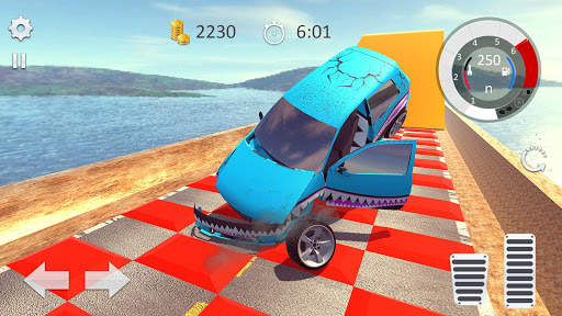 Car Crash Beam Drive: Long Jump Accident Sim screenshot 14