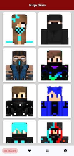 Ninja Skins for MinecraftPE screenshot 3