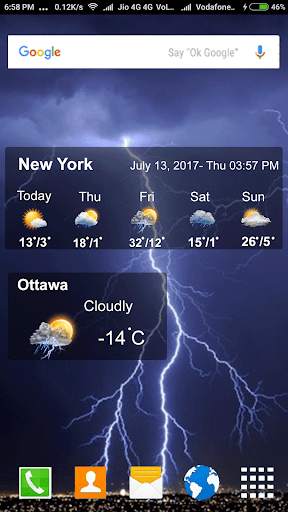 Live Rain wheather:Wheather Forecast Report Widget screenshot 4