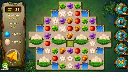 Match 3 Games - Forest Puzzle screenshot 2