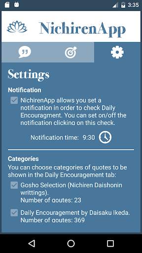 Nichiren App screenshot 5