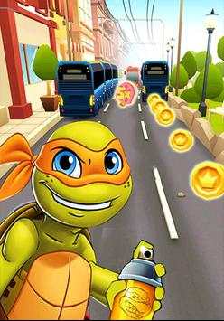 Turtles Subway Ninja screenshot 1