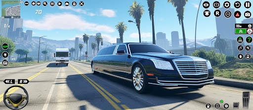 Limousine Taxi Driving Game screenshot 14