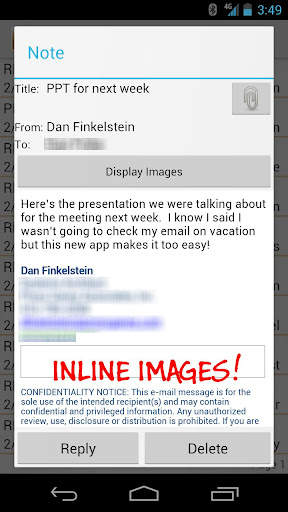 Webmail for Outlook screenshot 3