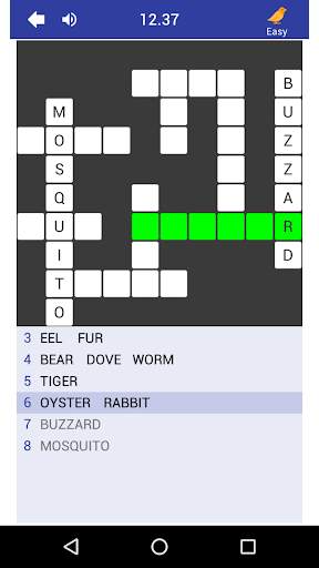 Crossword Thematic screenshot 2