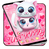 Lovely Couple Cat Theme icon