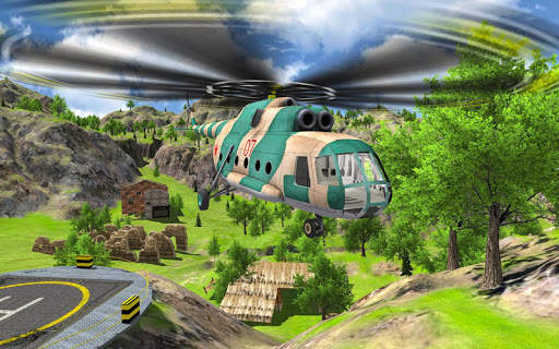 Helicopter Simulator Rescue screenshot 1