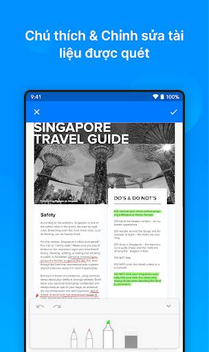 Zoho Doc Scanner - quét tài liệu screenshot 5