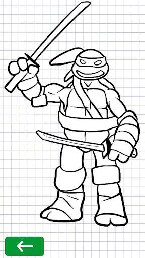 How to draw TMNT screenshot 5
