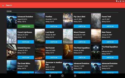 MovieDay Countdown Movie List screenshot 13