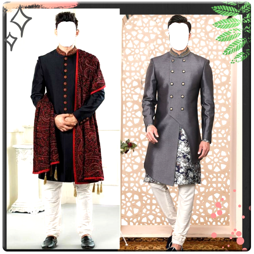 Men Sherwani Photo Suit icon