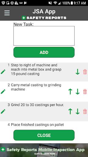 Safety JSA App screenshot 4