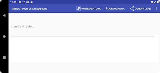 Controllo della punteggiatura screenshot 2