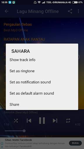 Lagu Minang Offline 2020 screenshot 6