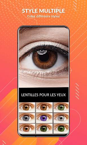 Changeur de couleur des yeux screenshot 2